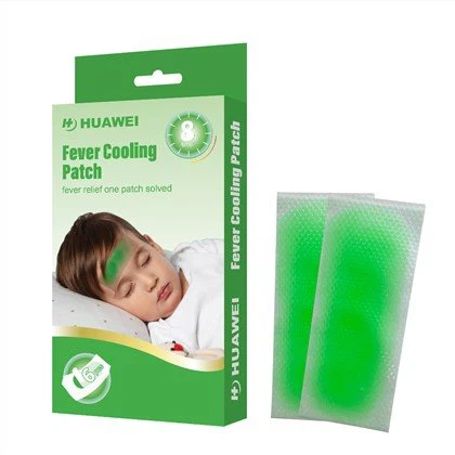 Patch -uri de gel de răcire pentru disconfort febră
